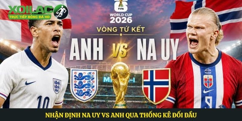 Nhận định Na Uy vs Anh qua thống kê đối đầu